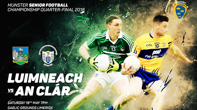 Munster Senior Football Q-Final – Clare 1-23 Limerick 0-14