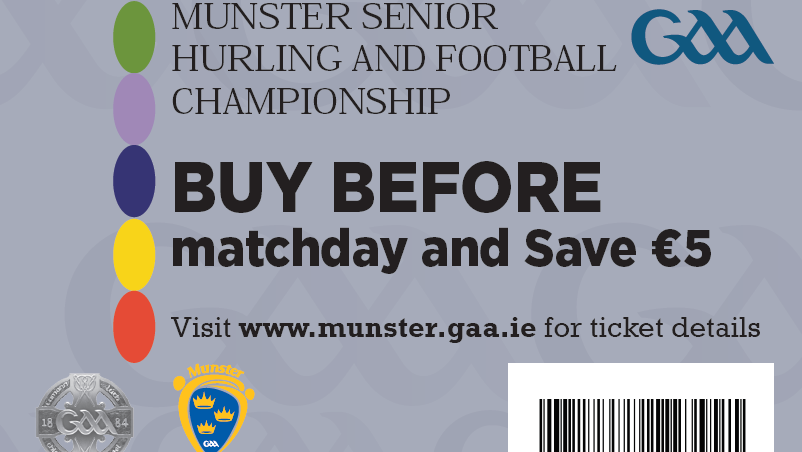 Munster GAA Ticket Update – June 10th 2019