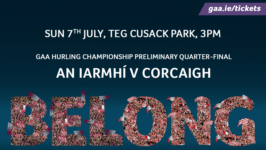 2019 GAA Hurling All Ireland Championship Preliminary Quarter Final – Cork 1-40 Westmeath 0-20