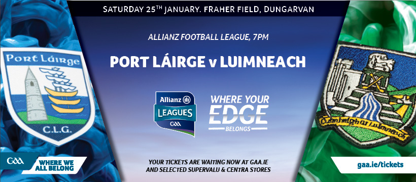 2020 Allianz Football League Division 4 – Limerick 1-10 Waterford 0-10