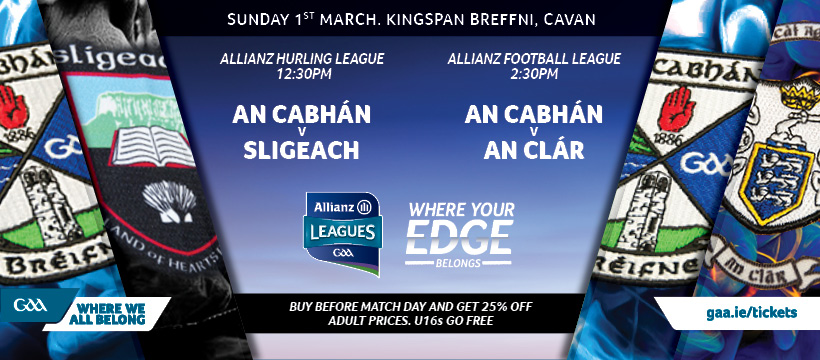 2020 Allianz Football League Division 2 – Clare 1-14 Cavan 0-15