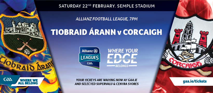 2020 Allianz Football League Division 3 – Cork 3-13 Tipperary 0-21