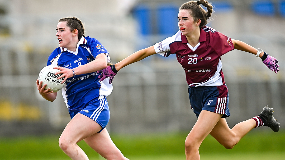 2022 Lidl All-Ireland PPS Senior B Ladies Football Final – Coláiste Oiriall 2-13 Mount Saint Michael 0-7