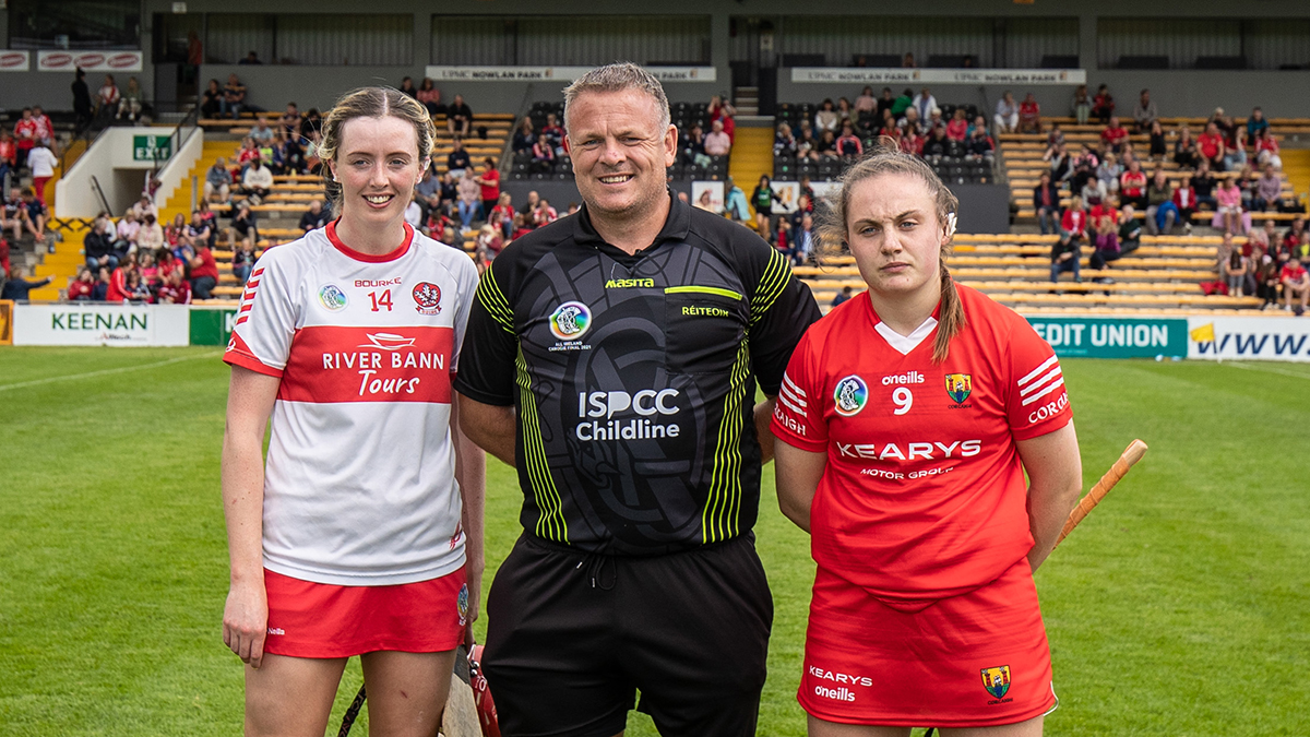 2022 Glen Dimplex All-Ireland Intermediate Camogie Semi-Final – Cork 0-14 Derry 1-10