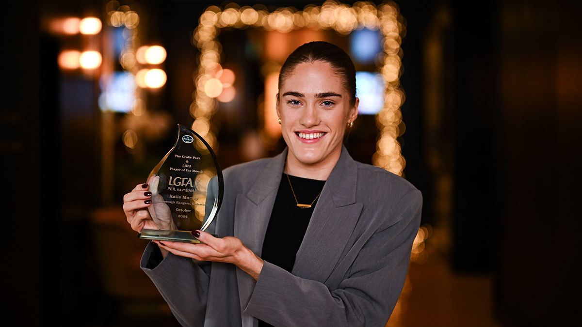 Katie Murray from Comeragh Rangers is The Croke Park Hotel/LGFA Player of the Month for October 2024